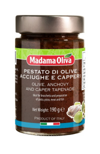 Тапенада из оливок, анчоусов и каперсов