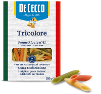 Макаронные изделия "Penne Rigate Tricolore" De Cecco