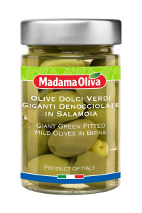 Оливки крупные зеленые без косточек