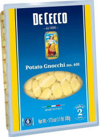 Изделия из картофельной муки "Potato Gnocchi" De Cecco