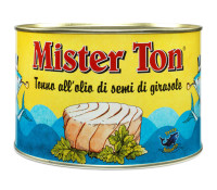 Тунец Mister Ton в подсолнечном масле