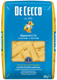 Макаронные изделия "Rigatoni" De Cecco