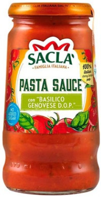 Соус для пасты Sacla базилик Genovese D.O.P.