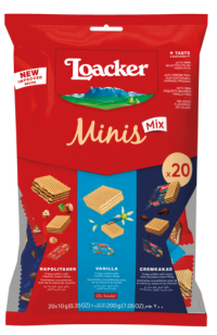 Loacker Classic Вафли мини MIX 150г