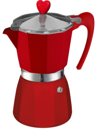 ГЕЙЗЕРНАЯ КОФЕВАРКА G.A.T. NEW ROSSANA 3-х порционная из алюминия