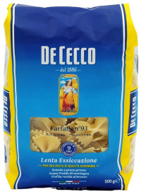 Макаронные изделия "Farfalle" De Cecco