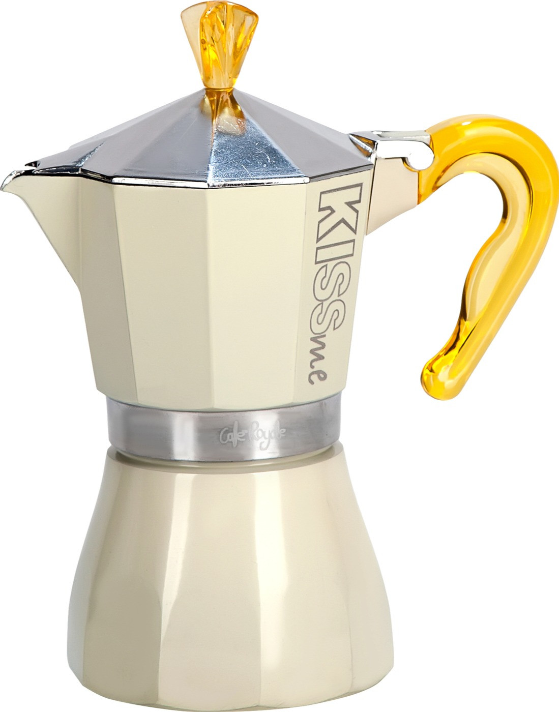 Кофеварка "KISS ME " 3-х порционная из алюминия, торг.марки G.A.T.