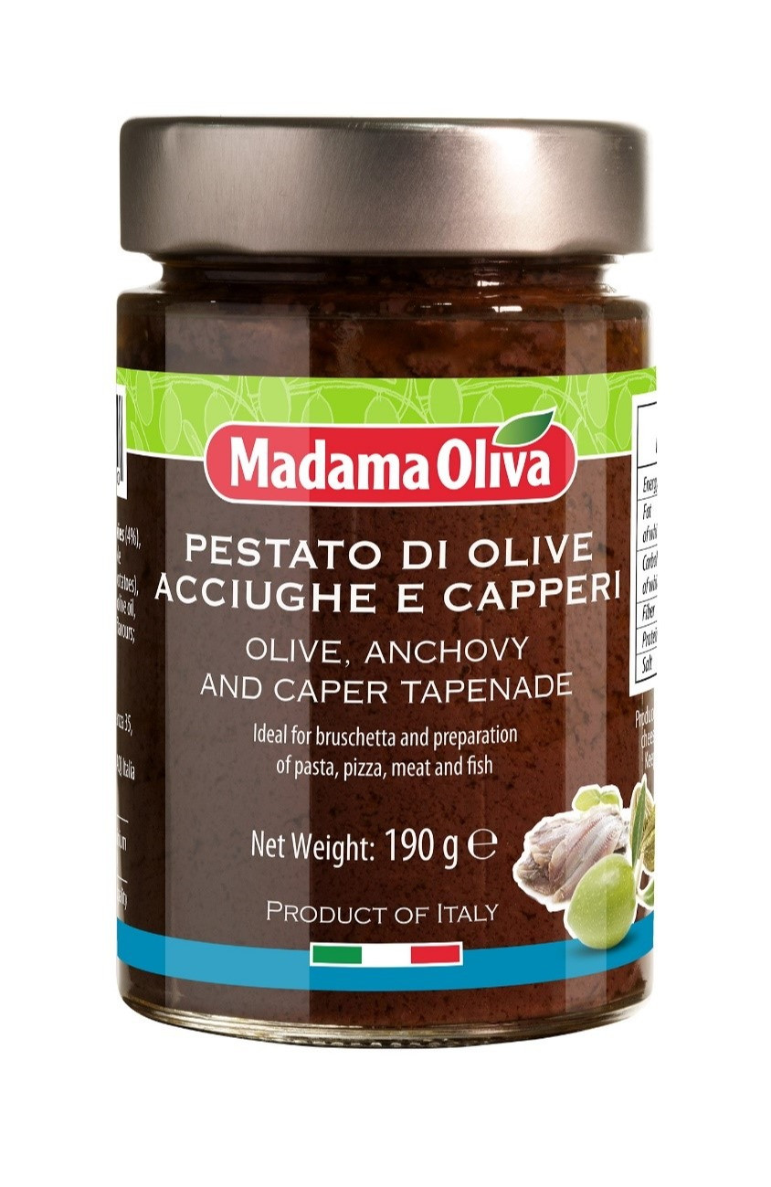 Тапенада из оливок, анчоусов и каперсов