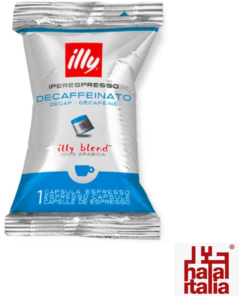 Капсулы «Illy decaffeinated espresso»