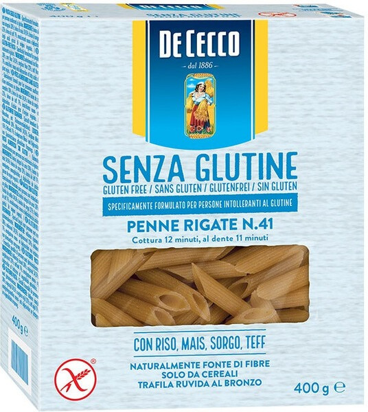 Макаронные изделия "Penne Rigate" БЕЗ ГЛЮТЕНА 400 гp