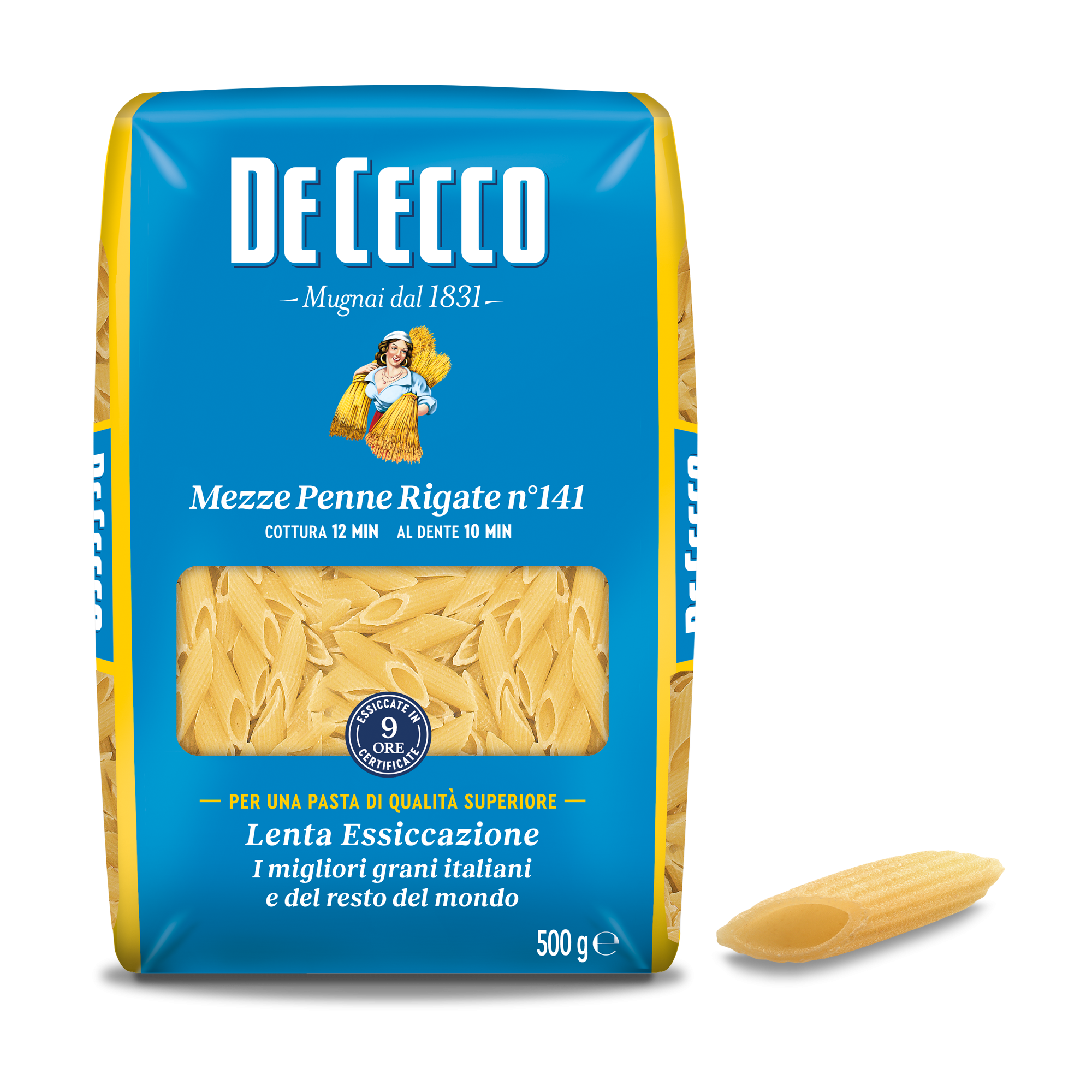 Макаронные изделия "Mezze Penne Rigate" De Cecco