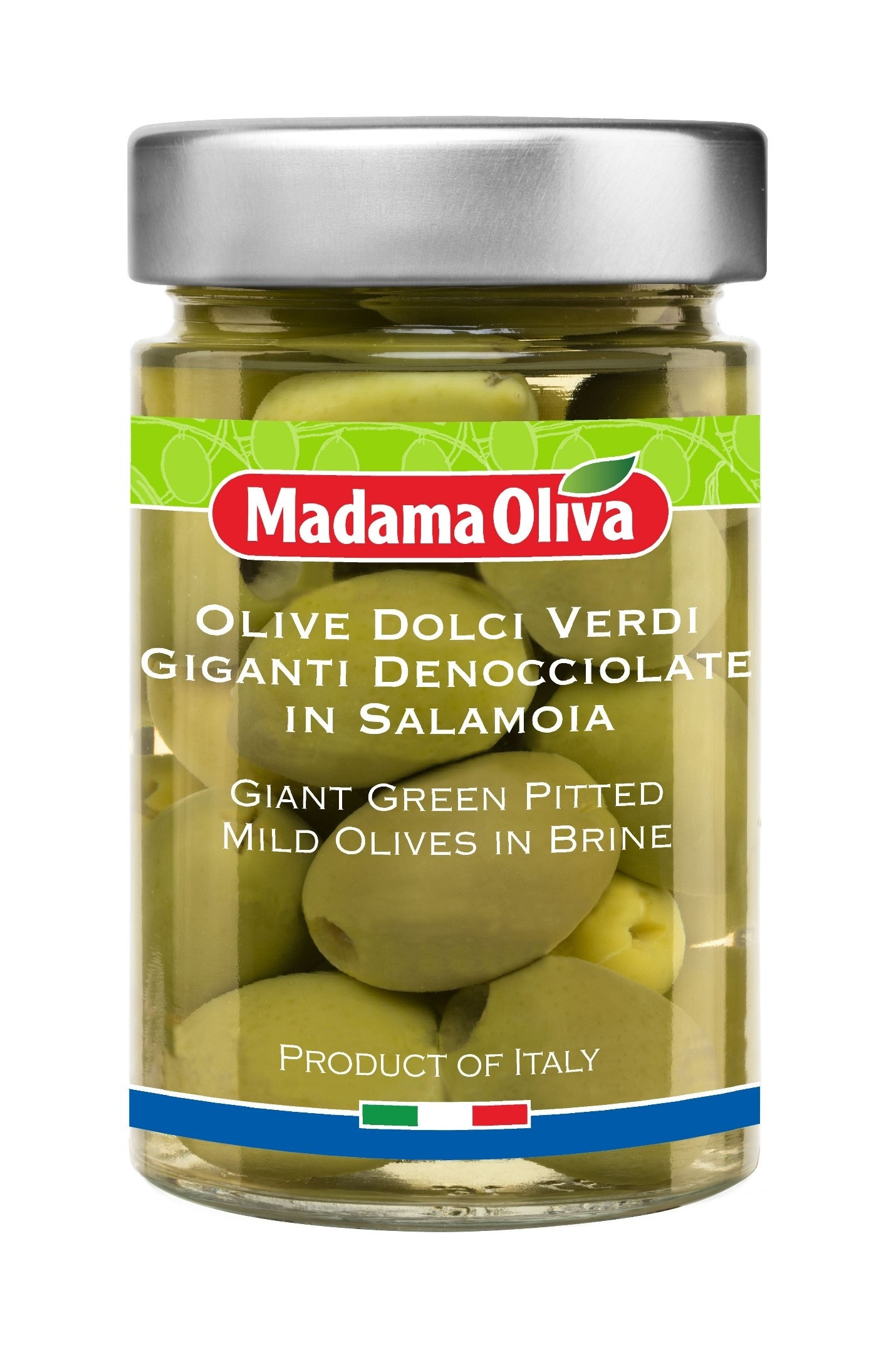 Оливки крупные зеленые без косточек