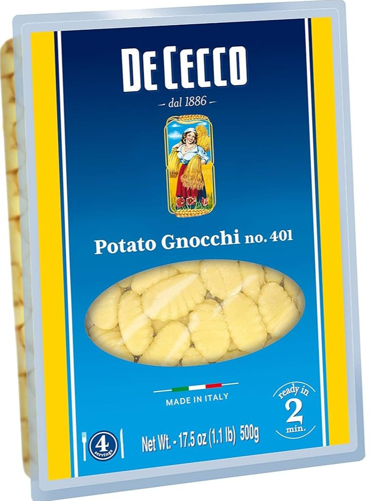 Изделия из картофельной муки "Potato Gnocchi" De Cecco