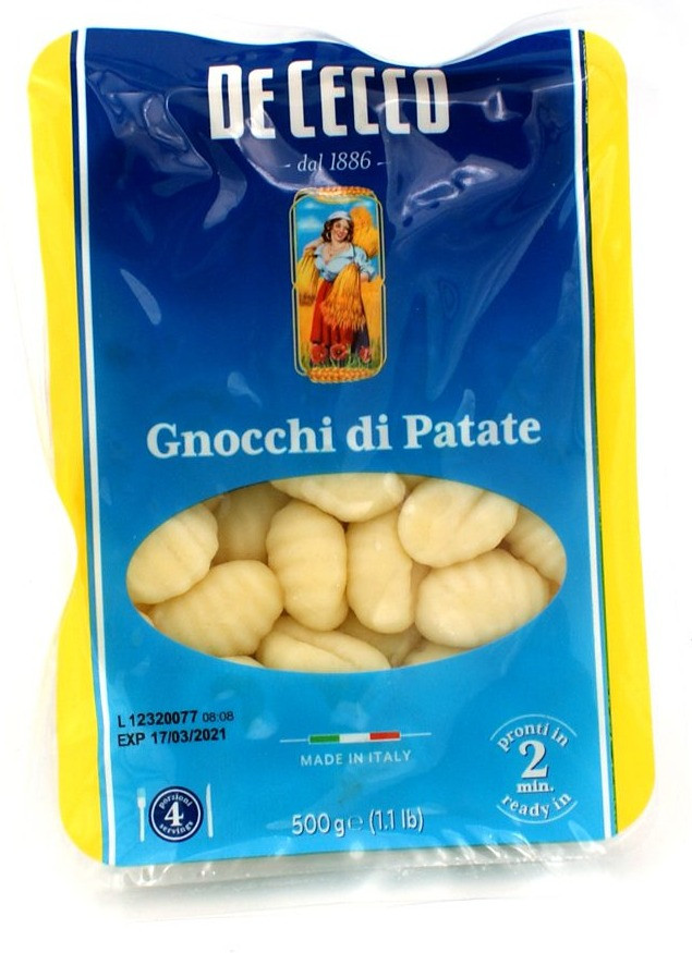 Изделия из картофельной муки "Potato Chicche Cee Expo" 500 гр