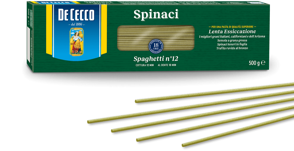 Макаронные изделия "Spaghetti con Spinaci" 500 гp