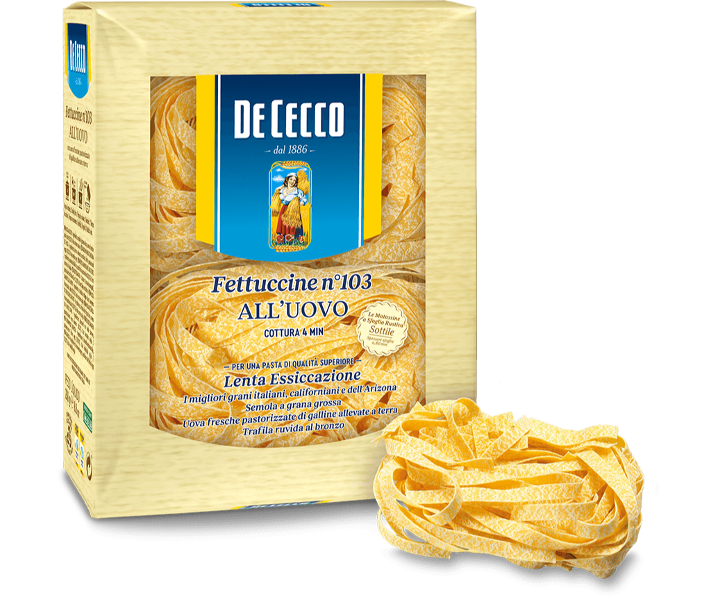 Макаронные изделия "Fettuccine all'Uovo" De Cecco