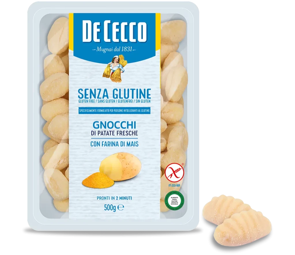 Изделия из картофельной муки без глютена"Gnocchi di Patate Frasche" 500 гр