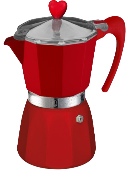 ГЕЙЗЕРНАЯ КОФЕВАРКА G.A.T. NEW ROSSANA 3-х порционная из алюминия