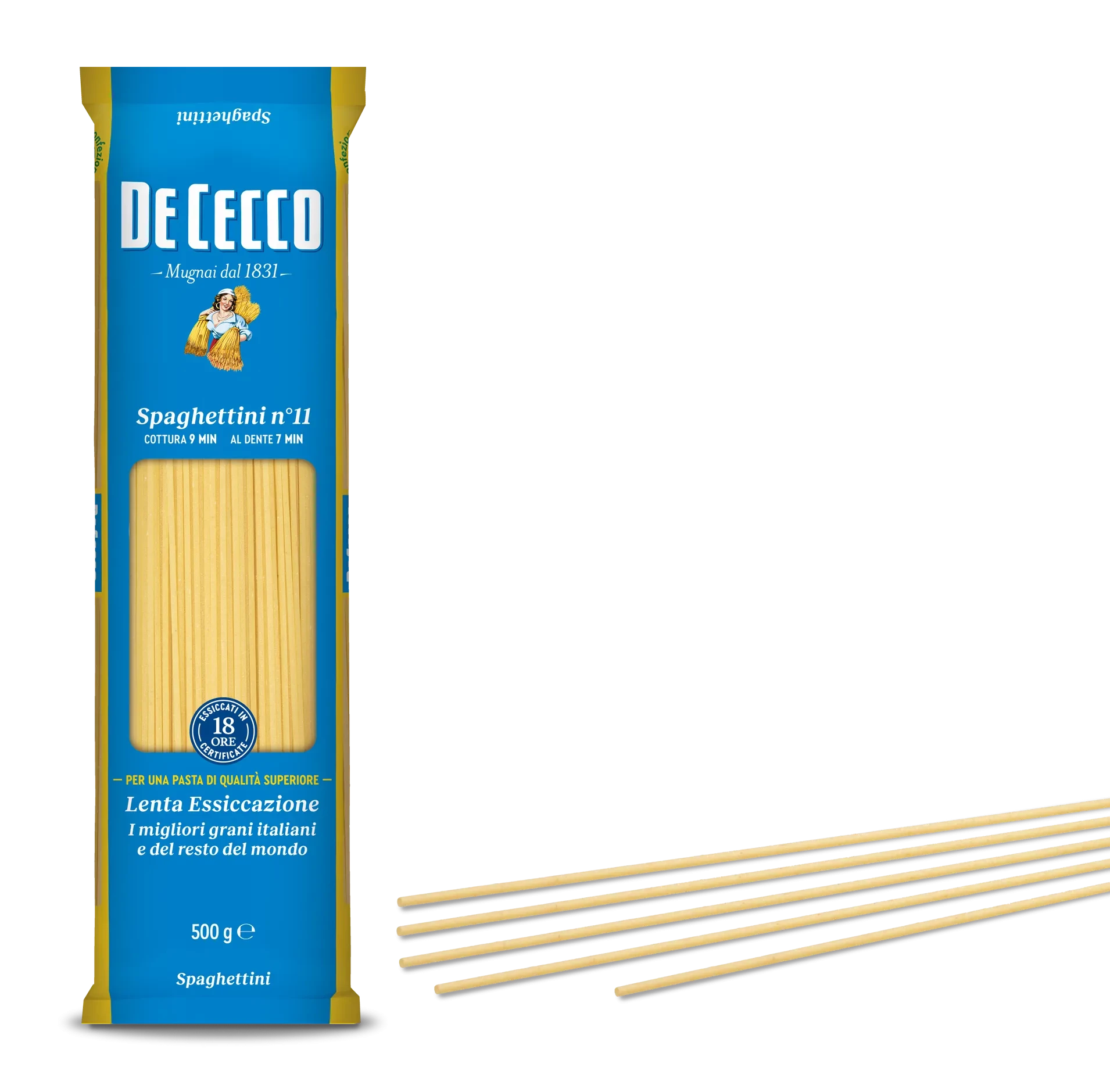 Макаронные изделия "Spaghettini" De Cecco