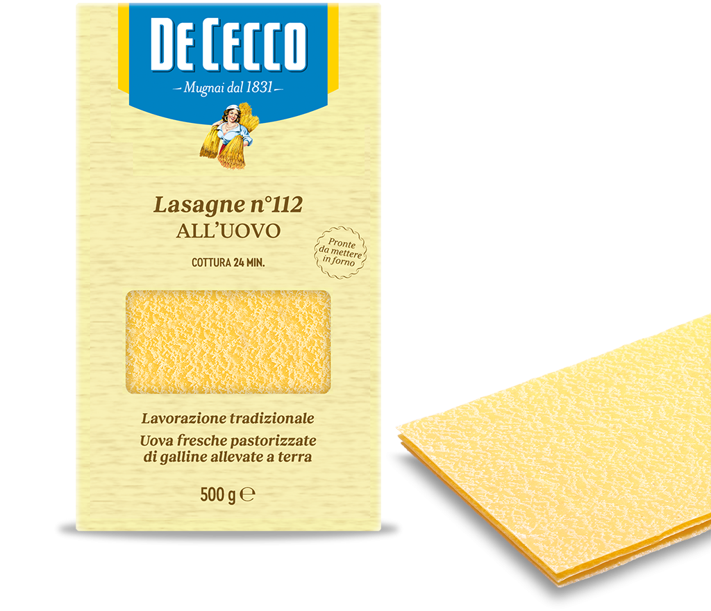 Макаронные изделия "Lasagne all'Uovo" De Cecco