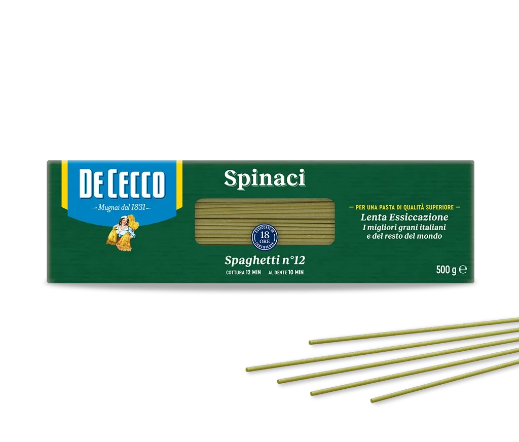 Макаронные изделия "Spaghetti con Spinaci" 500 гp