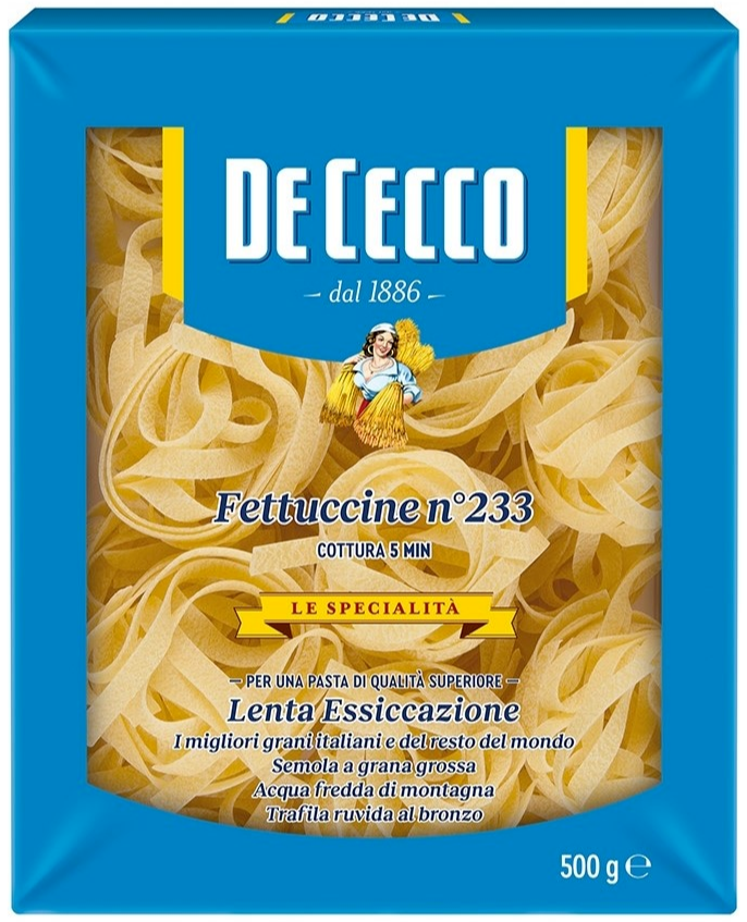 Макаронные изделия "Fettuccine" De Cecco