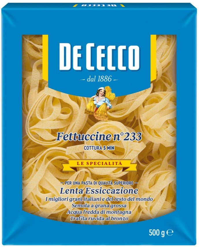 Макаронные изделия "Fettuccine" De Cecco