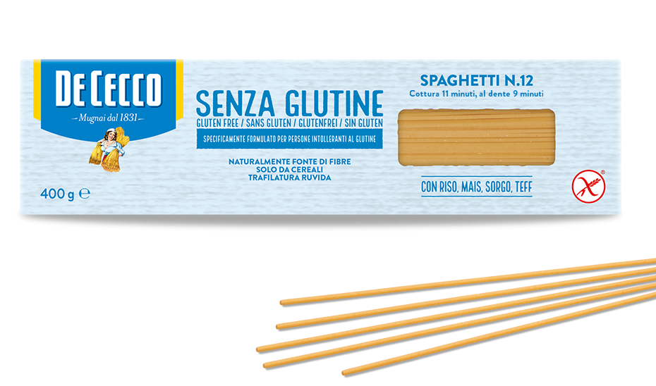 Макаронные изделия "Spaghetti" БЕЗ ГЛЮТЕНА De Cecco